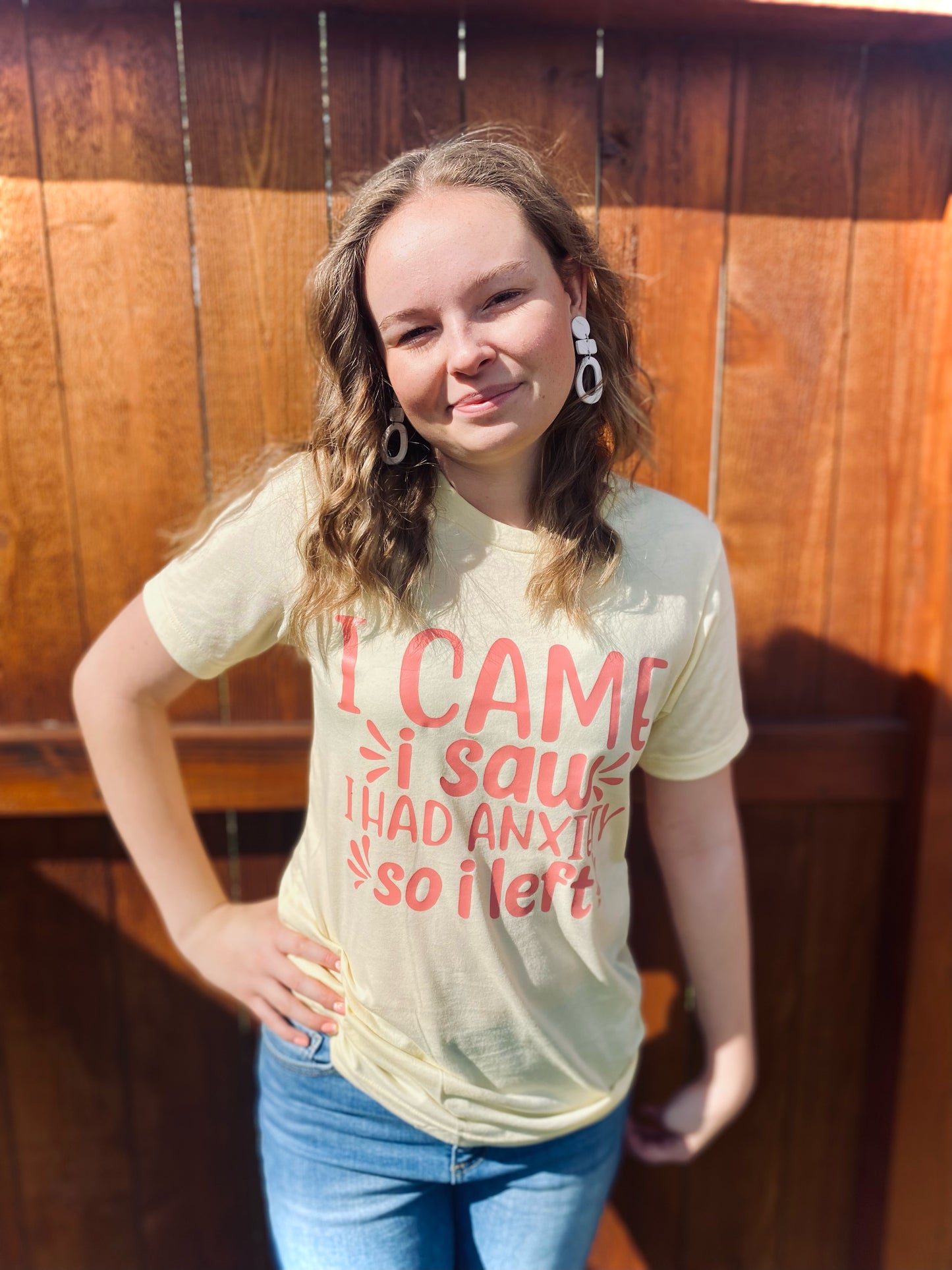I Came I Saw I Had Anxiety So I Left